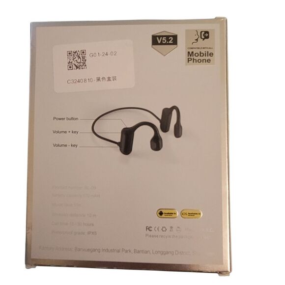 BlueListen BL-09 Wireless Headphones - Picture 2 of 3